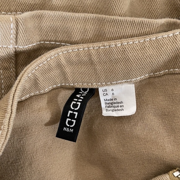 H&M Divided Overall Dress Size 6 - Picture 8 of 10